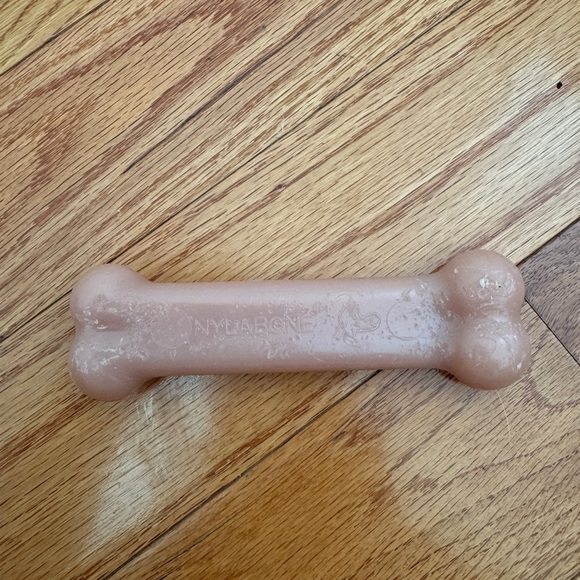 Nylabone Brown Chewing Toy Bone for Small or Medium Dog - Picture 1 of 5